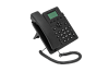 IP-телефон Flat-Phone C10: 2 SIP-аккаунта, 2 порта 10/100BASE-T (RJ-45), ЖК-дисплей, PoE, адаптер питания 220В