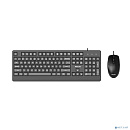 Philips Проводной Комплект SPT6247, USB 2.0 104 клав/3 кнопки, 1600dpi, русская заводская раскладка, чёрный