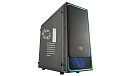 Корпус COOLER MASTER MasterBox E500L (Side Window Panel Version) MidiTower без Б/П ATX MicroATX MiniITX Цвет черный / синий MCB-E500L-KA5N-S00