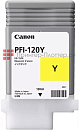 Картридж Canon PFI-120 Yellow (130 мл для ТМ-серии) (пакет вскрывался)