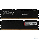 Память оперативная/ Kingston 16GB 6000MT/s DDR5 CL30 DIMM (Kit of 2) FURY Beast Black XMP
