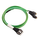 Кабель Luxshare L285SL011-SD-R Slimline SASx8 to 2 Slimline SASx4 0.8M