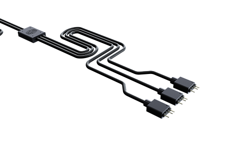 кабель питания вентилятора/ Cooler Master Addressable RGB 1-to-3 Splitter Cable
