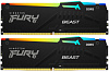 Память DDR5 2x32GB 4800MHz Kingston KF548C38BBAK2-64 Fury Beast RGB RTL Gaming PC5-38400 CL38 DIMM 288-pin 1.1В Intel single rank с радиатором Ret