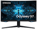 Samsung 27" C27G75TQSI VA QLED изогнутый GAMING-монитор Odyssey G7 2560x1440 1ms 2500:1 600cd 178/178 HDMI 2*DP USB-hub 240Hz G-Sync HDR600 HAS Pivot
