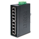 Коммутатор Planet коммутатор/ IP30 Slim type 8-Port Industrial Manageable Gigabit Ethernet Switch (-40 to 75 degree C)