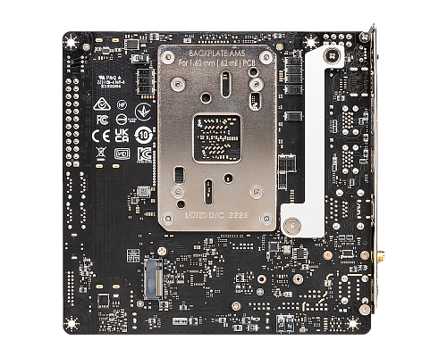 Материнская плата MSI MPG B650I EDGE WIFI SocketAM5 AMD B650 2xDDR5 mini-ITX AC`97 8ch(7.1) 2.5Gg RAID+HDMI