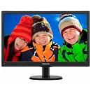 LCD PHILIPS 18.5" 193V5LSB2 (10/62) черный {TN (LED), 1366x768, 5ms, 250cd/m2, 1 000:1, (700:1), 90/65, D-Sub}