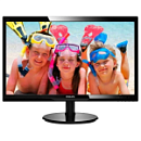 24" Philips 246V5LDSB 1920x1080 TN LED 16:9 1ms VGA DVI HDMI 10M:1 170/160 250cd Black.