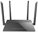 Роутер D-Link Беспроводной двухдиапазонный маршрутизатор AC1200 Wave 2, 1x1000Base-T WAN, 4x100Base-TX LAN, 4 внешние несъемные антенны 5 дБи