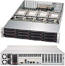 Корпус SUPERMICRO CSE-829HE1C4-R1K62LPB 2U 2x1600W черный
