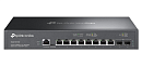 Коммутатор TP-Link SG3210X-M2, Управляемый Omada уровня 2+ с 8 портами 2,5 Гбит/с и 2 портами SFP+, 1U, монтируется в 13-дюймовую стойку