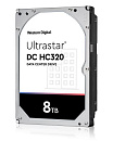 Жесткий диск WESTERN DIGITAL ULTRASTAR SAS 8TB 7200RPM 12GB / S 256MB DC HC320 HUS728T8TAL5204_0B36453 WD