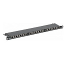 ITK PP24-D05UC5ES-D05H 0,5U патч-панель к. 5e STP 24 пт. экран. Dual IDC в. пл.