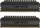 Память DDR4 2x8Gb 3200MHz Patriot PVB416G320C6K Viper 4 Blackout RTL Gaming PC4-25600 CL16 DIMM 288-pin 1.35В dual rank с радиатором Ret