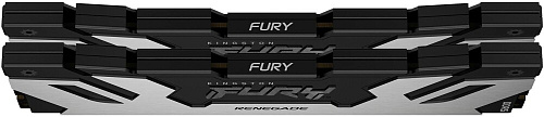 Память оперативная/ Kingston 64GB 6000MT/s DDR5 CL32 DIMM (Kit of 2) FURY Renegade Silver XMP