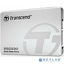 Твердотельный диск 4TB Transcend, 230S, 3D NAND, SATA III [R/W - 560/520 MB/s]