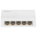 Коммутатор Dahua 5-port 10/100M RJ45 Non-PoE Switch, Plastic case