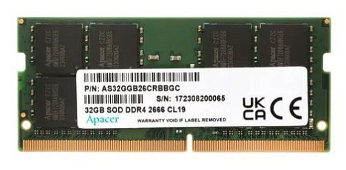 Модуль памяти для ноутбука SODIMM 32GB DDR4-2666 ES.32G2V.PRH APACER