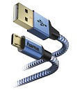 Кабель Hama 00178289 USB (m)-micro USB (m) 1.5м синий