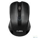 Беспроводная мышь Sven RX-270W чёрная (3+1кл. 800-1600DPI, блист)
