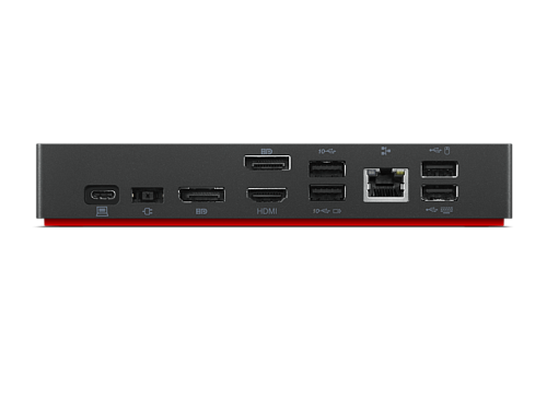 ThinkPad Universal USB-C Dock (2x DP 1.4, 1x HDMI 2.0, 3x USB 3.1, 2x USB 2.0, 1x USB-C, 1x RJ-45, 1x Combo Audio Jack 3.5mm)