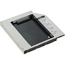 Жесткий диск AGESTAR SSMR2S Сменный бокс для HDD/SSD SATA-SATA, металл-пластик, черный, 2.5"