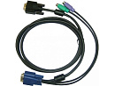 D-Link DKVM-IPCB5, All in one SPHD KVM Cable in 5m (15ft) for DKVM-IP1/IP8 devices