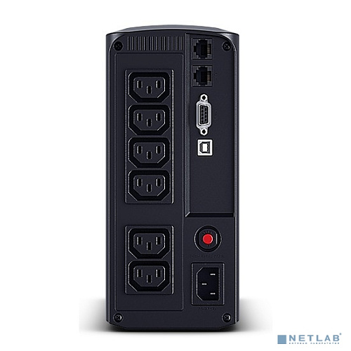CyberPower VP1000EILCD ИБП {Line-Interactive, Tower, 1000VA/550W USB/RS-232/RJ11/45 (6 IEC С13), 12В/9 Ач х 1}