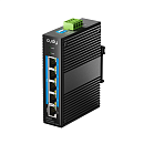 Коммутатор CUDY 5-Port Gigabit Industrial PoE Switch 5-Port Aluminum Industrial, 1000Mbps 5-Port RJ45, 802.3at/af, Din-rail design, Power supply: DC1