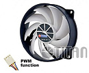 Вентилятор Titan TFD-9525H12ZP/KU(RB) 80x80mm 4-pin 10-27dB Ret