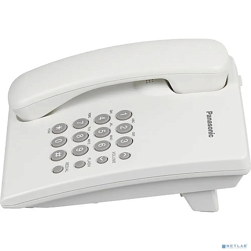 panasonic kx-ts2350ruw (белый) {повтор номера, регул-ка громкости, кр.на стену}
