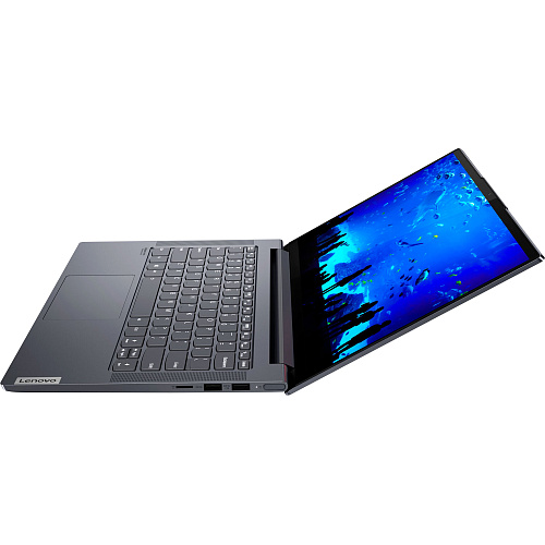 Ноутбук/ Lenovo Yoga Slim 7 Pro 14ITL5 14"(2240x1400 IPS)/Intel Core i5 1135G7(2.4Ghz)/16384Mb/512SSDGb/noDVD/Ext:nVidia GeForce MX450(2048Mb)/Cam/BT