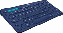 Клавиатура Logitech K380 темно-серый беспроводная BT slim Multimedia для ноутбука (920-007584)