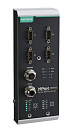 4-портовый виброзащищенный преобразователь RS-232/422/485 в Ethernet