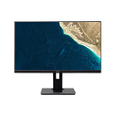 28" ACER (Ent.) V287Kbmiipx, IPS, 3840x2160, 60Hz, 178°/178°, 4ms, 300nits, 2xHDMI + 1xDP + Audio Out+ Колонки 2Wx2, FreeSync, HDR10, Black Matt