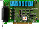 Плата Universal PCI 8 изолированных каналов дискретного ввода и 8 каналов релейного вывода (с 1 разъёмом CA-4002)
