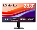 Монитор LG 23,8" 24U411A-B, 16:9, IPS, FHD, 5ms, 250cd, 120Hz, VGA, HDMI