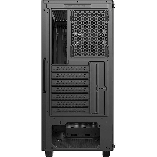 Компьютерный корпус, без блока питания ATX/ Gamemax Draco XD ATX case, black, w/o PSU, w/1xUSB3.0+1xUSB2.0, w/3x12cm ARGB GMX-FN12-DBB front fans, w