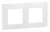 Рамка Legrand Etika 672502 накладная 2x ABS пластик белый