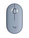 Мышь беспроводная PEBBLE M350 BLUEBERRY 910-006655 LOGITECH