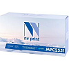 Тонер-картридж NVP совместимый NV-MP C2551 Cyan для Ricoh Aficio MP C2031/ C2051/ C2051AD/ C2501/ C2531/ C2551/ C2551AD (9500k)