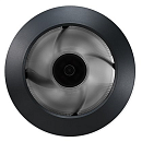 MasterAir G100L (MAL-G1SN-924PW-R1), 600-2400 RPM, 130W, Whire LED fan, Full Socket Support