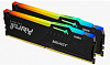 Память DDR5 2x8GB 6000MHz Kingston KF560C40BBAK2-16 Fury Beast RGB RTL Gaming PC5-48000 CL40 DIMM 288-pin 1.35В kit с радиатором Ret