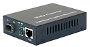 Медиаконвертер OSNOVO OMC-1000-11X Медиаконвертер Gigabit Ethernet 1xRJ45, 1xSFP. Порты: 1 x GE (10/100/1000Base-T), 1 x GE SFP (1000Base-X). В компл