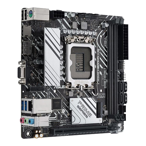 Материнская плата ASUS PRIME H610I-PLUS-CSM LGA1700 mini-ITX 2xDDR5 PCIEx16 M.2 DP HDMI VGA GLAN