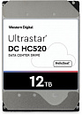 Жесткий диск WD SATA-III 12TB 0F30146 HUH721212ALE604 Ultrastar DC HC520 4KN (7200rpm) 256Mb 3.5"