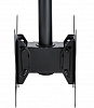 Кронштейн для телевизора Arm Media LCD-1650 черный 15"-48" макс.90кг потолочный поворот и наклон