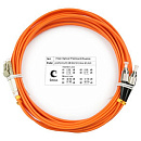 Cabeus FOP-62-LC-FC-5m Шнур оптический duplex LC-FC 62,5/125 mm 5м LSZH