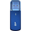 Флеш накопитель 128Gb Silicon Power Helios 202, USB 3.2, Голубой